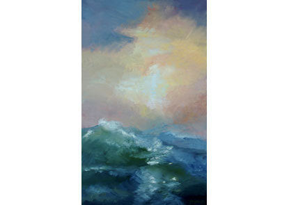 Sonnenstrahlen �ber blauem Meer