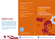 VIF - Assistenzdienst - Faltblatt 2017